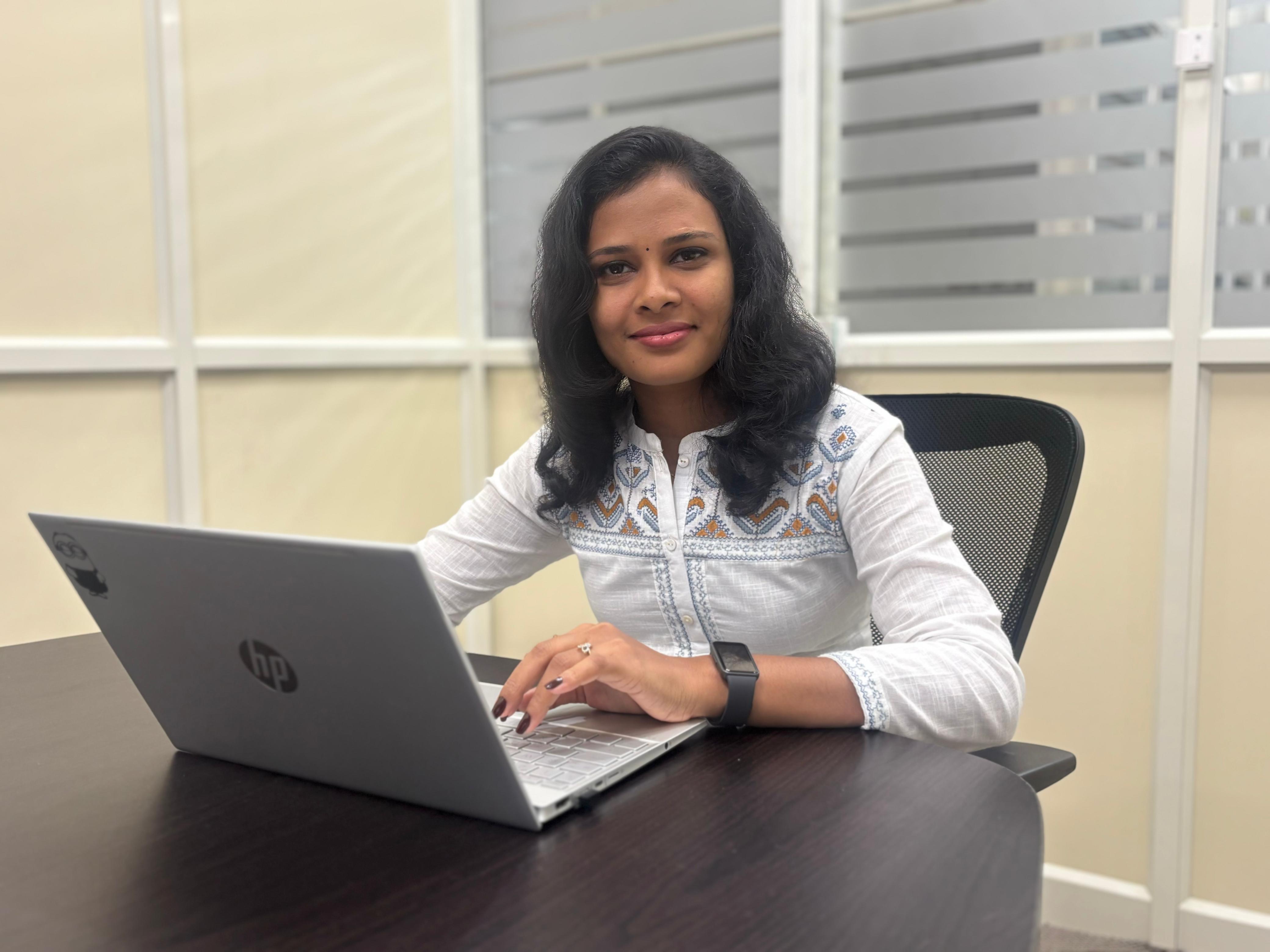 UP startup founder using Offrd